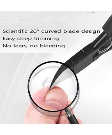 ISTOVO 4Pcs/Lot Paronychia Nail Tools Nail Clipper Nail Correction Thick Nails Ingrown Toenails Nippers Dirt Remover - Buy Online on SooperMarket.com