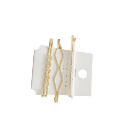 minkissy Accessories pearl hair pin pearl hair clip pearl hair barrettes bridal hair clip handmade hair accessories bride bang clip Hair