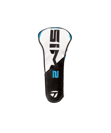 TaylorMade New 2021 Golf Sim2 Fairway Wood Headcover Black/White/Blue/Lime Neon