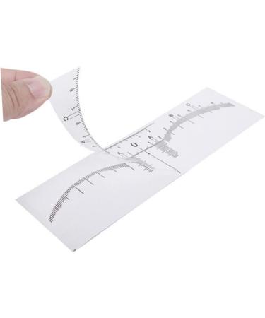 NOLITOY 30 Pcs Microblading Ruler Sticker Scale Ruler Eyebrow Guide Measure Tool Design Ruler Make up - Buy Online on SooperMarket.com
