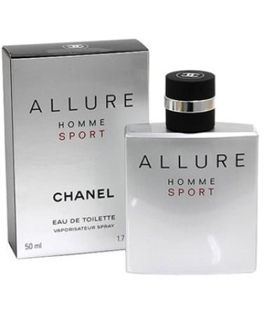 Ch n l Allure Homme Sport Eau De Toilette Spray for man EDT 1.7 Ounce 50 ML Allure 1.7 Fl Oz (Pack of 1)
