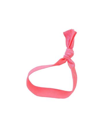 BEALIFE Hair Ring Simple Style Snag Free Ponytail Holder Colorful Hairs Rope Scrunchies for Women Accessories Multi Color Dark Pink