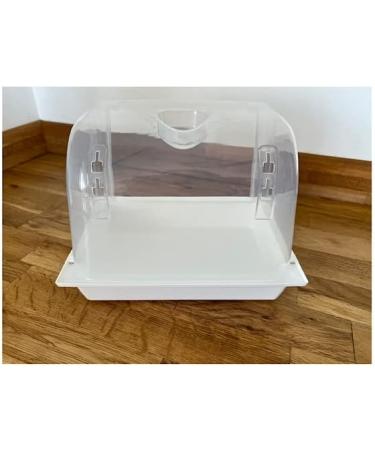 Moondown Farm Bird Bath Large with hooks for Internal/External Fitting for Budgie Cockatiel Small Birds - Buy Online on SooperMarket.com