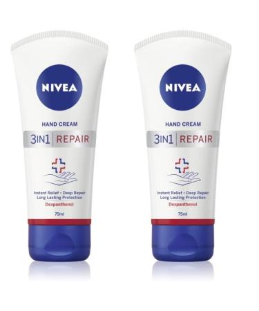 Nivea Hand Repair Care Hand Creme 2er Pack (2 x 75 ml)