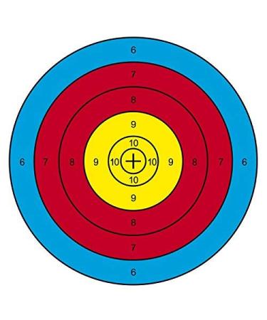 Archery Targets Paper Targets 30Pcs 16x16inch Bow and Arrow Targets for Shooting Archery Accessories Ideal for Match and Daily Practice Use Outdoor Shooting Face, Ideal Gift for Arrow Shoot Practicer
