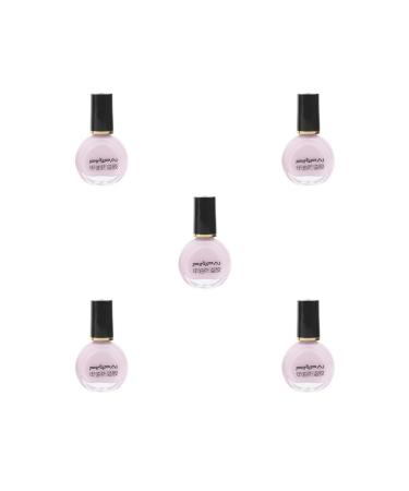 5 set of Nail Polish Glue Peel Off Liquid Nail Art Tape Latex Tape Finger Skin Protected Liquid Nail Care Tool Pink 10ml 5 set of (Pink 10ml)