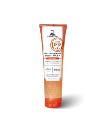 Apple Cider Vinegar Body Wash by The Grandpa Soap Company | Organic Apple Cider Vinegar + Organic Apple Juice | Clean, Vegan & Cruelty Free Formula | Revitalizing Body Soap | Unisex |9.5 Fl Oz Tube