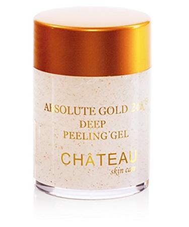 Absolute Gold 24K Deep Peeling Gel - Gold Pearl Powder & Ginger Extract for Radiant Skin | 2.04 fl. oz | Paraben & Fragrance Free - Buy Online on SooperMarket.com