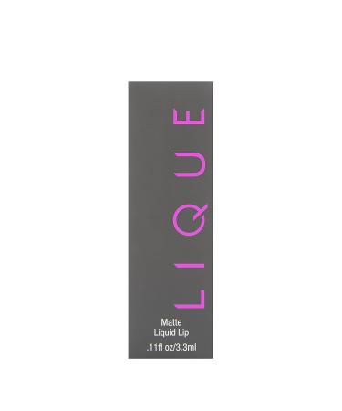 LIQUE Cosmetics Matte Liquid Lipstick - Long-Lasting, Smudge-Proof Formula - Love Letter Shade 0.11 Fl Oz - Buy Online on SooperMarket.com
