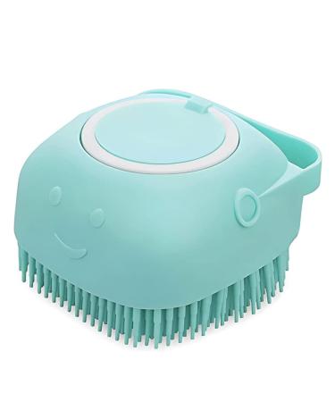 DLx2 2Pack Silicone Massage Bath Brush For Pets.