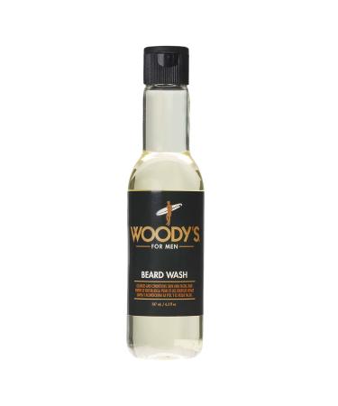 Woody's Energizing Beard Wash for Men Cleanses and Conditions Skin and Facial Hair For All Skin Types 6.3 fl oz