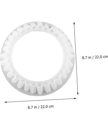 STOBOK 2pcs Crown Silicone Mold Simple DIY Mold Silicone Molds Manual Mold 3D Silicone Mold Silicone Jewelry Mold Cup Mats Moulds De para Gelatinas Resin Epoxy Hair Ring Silica Gel White Whitex2pcs 2X22X2CMx2pcs - Buy Online on SooperMarket.com