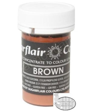 Pastel Brown Spectral Paste by Sugarflair 25g