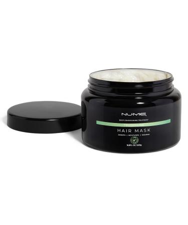 NuMe Vegan Nourishing Hair Mask with Tourmaline Powder, Argan Oil, Vitamins, and Amino Acids - For Dry, Damaged, Frizzy Hair - Buy Online on SooperMarket.com