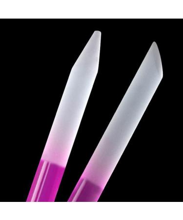 Glass Cuticle Pusher Professional Manicure Stick Nail Cuticle Remover Tools Rosy Glass Cuticle Pusher Manicure Sticks Cuticle Remover Tool Nail Scraper Nail Cleaner Pusher Nail Polish Peeler - Buy Online on SooperMarket.com