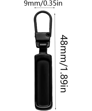 Premium Metal Zipper Pulls - 4 Pack Replacement Parts for Wallets Clothes Jeans & Luggage - Buy Online on SooperMarket.com