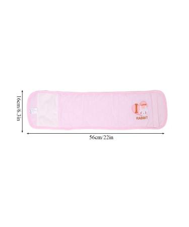Haosie Baby Belly Button Band - Cotton Umbilical Hernia Belt for Toddlers - Pink (22 X 6.3 in) - Buy Online on SooperMarket.com