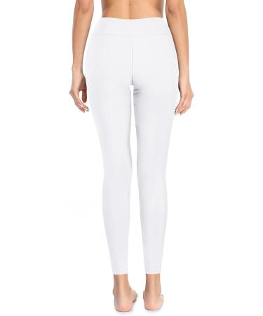 Holipick Women's High Waisted Swim Pants UPF 50+ - White, Small - Buy Online on SooperMarket.com