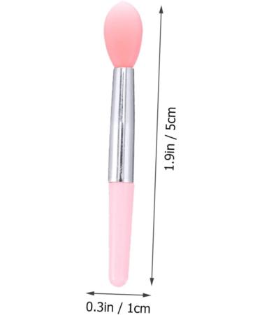 1 Set Lip Gloss Brush Silica Gel Beauty Products Miss Make up 5X1X0.5CM Pink - Buy Online on SooperMarket.com