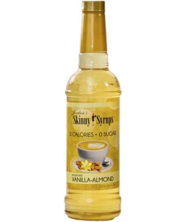Jordan's Skinny Mixes Sugar Free Vanilla Almond Syrup | Zero Calories Zero Sugar Zero Carbs | For Coffee Tea Lattes | 1 Bottle (750 mL) - Buy Online on SooperMarket.com