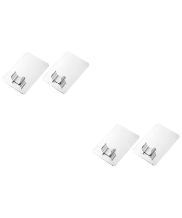 NOLITOY 4 Pcs Hand Palette Polish Mix Maekup Blending Nail Art Metal Manicure Tools Manicure Tray Gel Nail Mixing Tool Cosmetic Manicure Palette Ring Nail Polish Palette Paint Makeup Tools