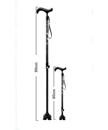 Walking Stick with Wooden Handle Lightweight Adjustable Walking Cane for Balance Mobility Aid 3k Carbon 360 Degree Pivoting HEA - Buy Online on SooperMarket.com