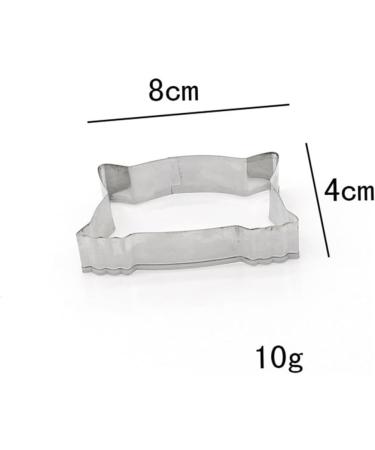 Ciieeo 15 Pcs Cookie Molds Cake Mold Cookie Cutters Baking Mold Fondant Molds Stainless Steel Mold Baking Tools The Cat mediumx3pcs Silverx3pcs - Buy Online on SooperMarket.com