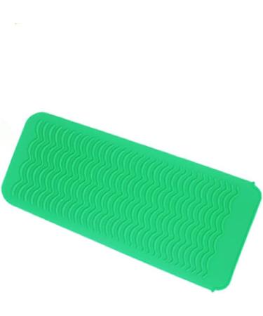 Dajidafu Heat Resistant Pad Travel Easy Storage Wave Texture Skid-proof Design Flat Iron Holder Perfect Giftfor Straightener No.1 - Buy Online on SooperMarket.com