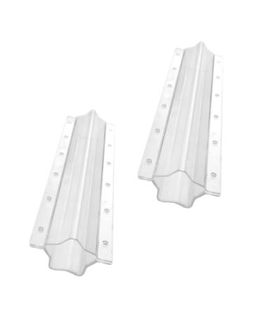 SUPVOX 2pcs Ice Grow Moulds Forming Heart-Shaped Clear Shaped Garden Reusable for Vegetables Cube Growth
