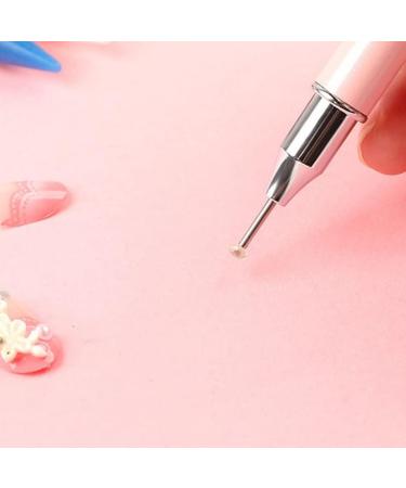 Nail Point Drill Pen Dual Heads Nail Art Diamond Pen Crystal Beads Picker Dotting Wax Pencil Manicure Art Tool Dual Use - Buy Online on SooperMarket.com