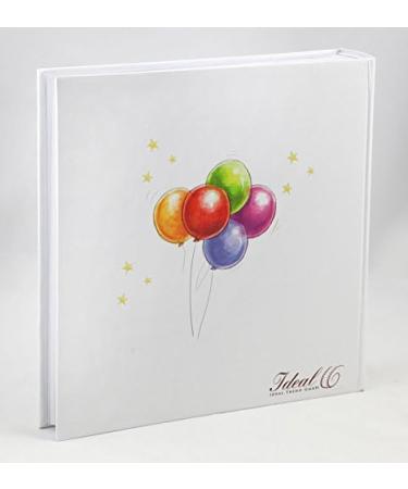 Cat & Bears Photo Album 30x30 cm | 100 White Pages Baby & Children Photo Book | Balloon Color Design - Buy Online on SooperMarket.com