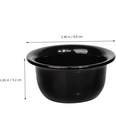 Angoily 3-Section Shaving Shell Razor Holder | Black Soap & Foam Bowl | Men's Shaving Accessories | International Shipping Available - Buy Online on SooperMarket.com