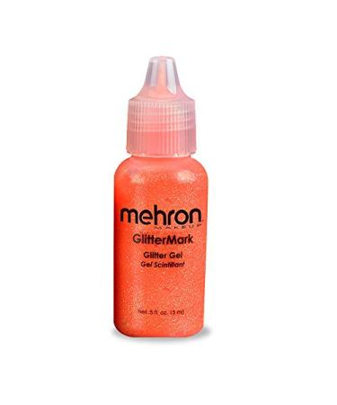 Mehron Makeup GlitterMark Glitter Gel (.5oz) Orange