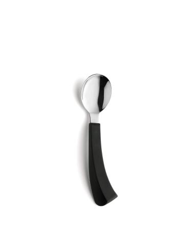 AMEFA SELECT 3001 spoon for left -handed thickness 18/10 stainless steel cutlery black eating aid for seniors everyday help cutlery rustproof & dishwasher festival spoon left -handed