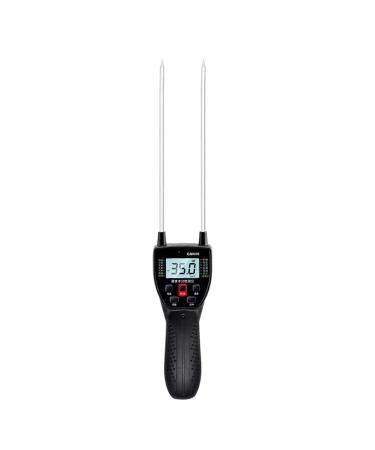 GM650 Grain Moisture Meter Hygrometer Digital Moisture Meter for Corn Wheat Rice Bean Barley Fodder Rapeseed Seed 14 Kinds 40%