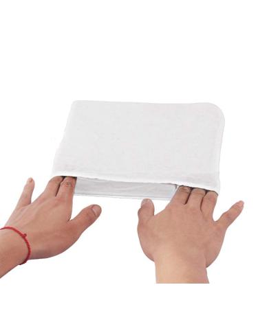 10 White Non-Woven Nail Art Dust Collector Pouches - Replacement Bags for Nail Equipment - Buy Online on SooperMarket.com