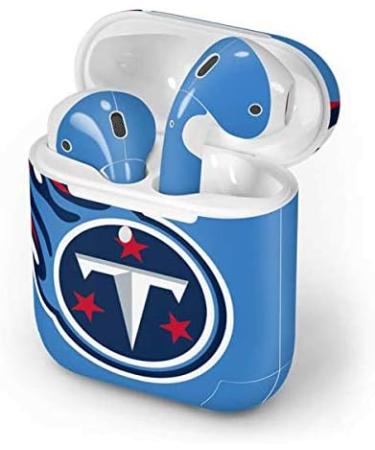 NFL Tennessee Titans AirPods Decal - Officially Licensed Audio Skin for Apple AirPods with Wireless Charging Case - Buy Online on SooperMarket.com