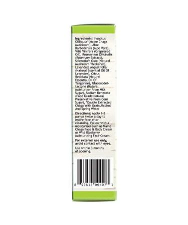 Maine Chaga Age-Defying Face Serum | Unique Anti-Aging Formula for Fine Lines & Wrinkles | 2 Oz | Shop Internationally - Buy Online on SooperMarket.com