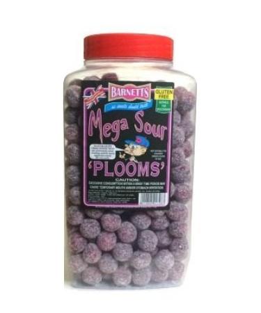 Barnetts Mega Sour Plooms Jar 3 kg