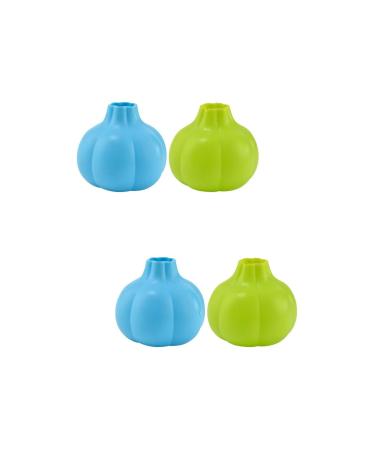 UPKOCH Garlic Peeling Machine 4 Pack Silicone Garlic Peelers Garlic Skin Remover Garlic Peel Tool Garlic Roller Silicone for Garlic Rubber Garlic