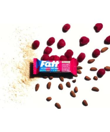 FattBar Keto Snack Bars Variety Pack - 5 x 30g - 4 Flavours - Low Carb, Low Sugar, High Prebiotic Fibre - 100% Natural & Vegan - Sweetener Free - 5 Count Pack - Buy Online on SooperMarket.com