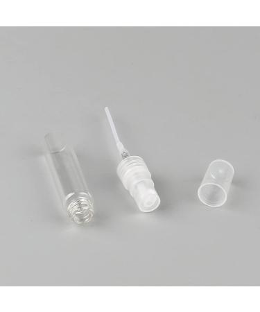 TIANZD Pack of 25 Empty 5ml Clear Transparent Glass Fine Mist Pump Spray Bottles Travel Mini Portable Spray Perfume Cosmetic Containers Sample Vials Refillable with Funnel and Dropper - Buy Online on SooperMarket.com