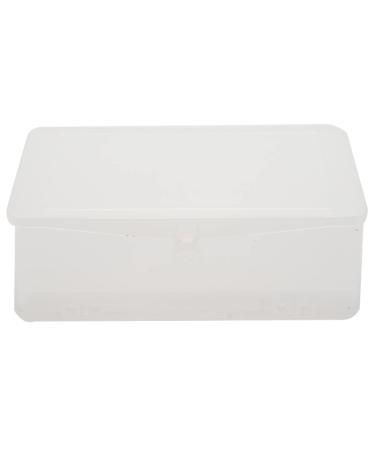 Bcowtte Double Layer Nail Art Storage Box Nail Pen Storage Box for Nail Art Nail Brushes Container Manicure Nail Tools