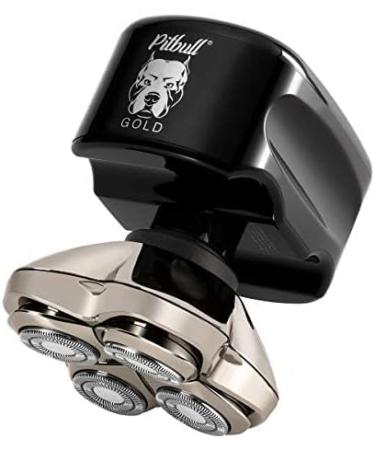 Skull Shaver Pitbull Gold PRO Men's Electric Head and Face Shaver - Head and Face Electric Razor - Buy Online on SooperMarket.com