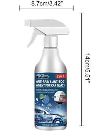 Car Water Repellent Spray Rain Coating for Car Glass Hydrophobic rain Chemical Mirror Auto Mask Windshield Liquid As Shown 120ml - Buy Online on SooperMarket.com