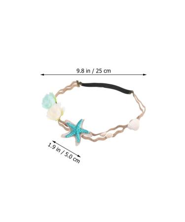 KALLORY Seashell Headband Set - Boho Ocean Hair Accessories for Girls - Buy Online on SooperMarket.com