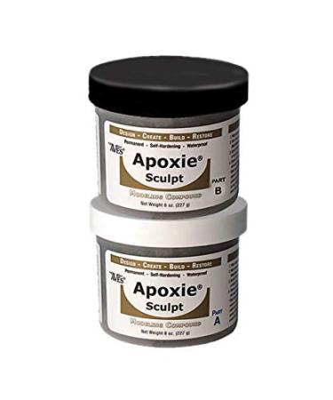 Apoxie Sculpt - 2 Part Modeling Compound (A & B) - 1 Pound, White