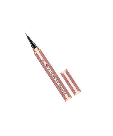 PLAFOPE 1pc Waterproof Liquid Eyeliner Red Coral Orange Eyeliner Waterproof Eyeliner Defined Finish Eyeliner 1 count (Pack of 1) As Shown
