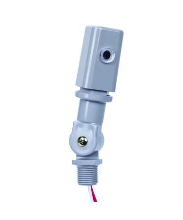 Intermatic EK4236S Select Grade Fixed Mount Electronic Photocontrol with Stem, Swivel and Side Lens
