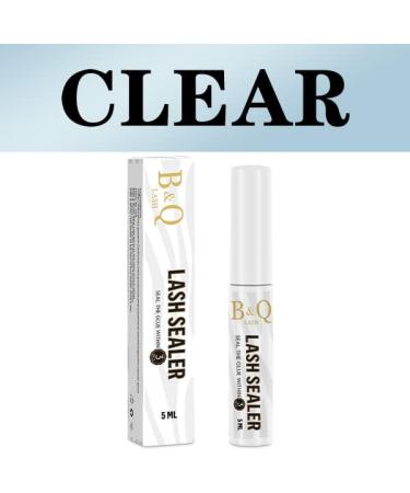 Lash Sealant 5ML Clear Mascara B&Q Lash Sealer for Cluster Lashes Overnighter Lash Extension Sealant Healthy Lash Overnight Sealer Longer Life Coating Lash Seal (Clear 5ml) 5 ML Seal-Clear - Buy Online on SooperMarket.com